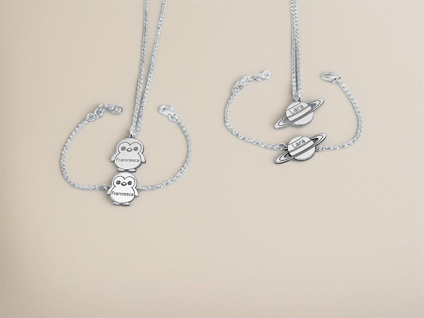 Parure Collana e Bracciale