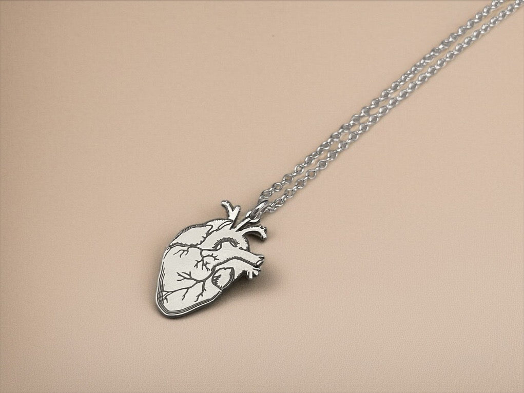 Collana Cuore Anatomico