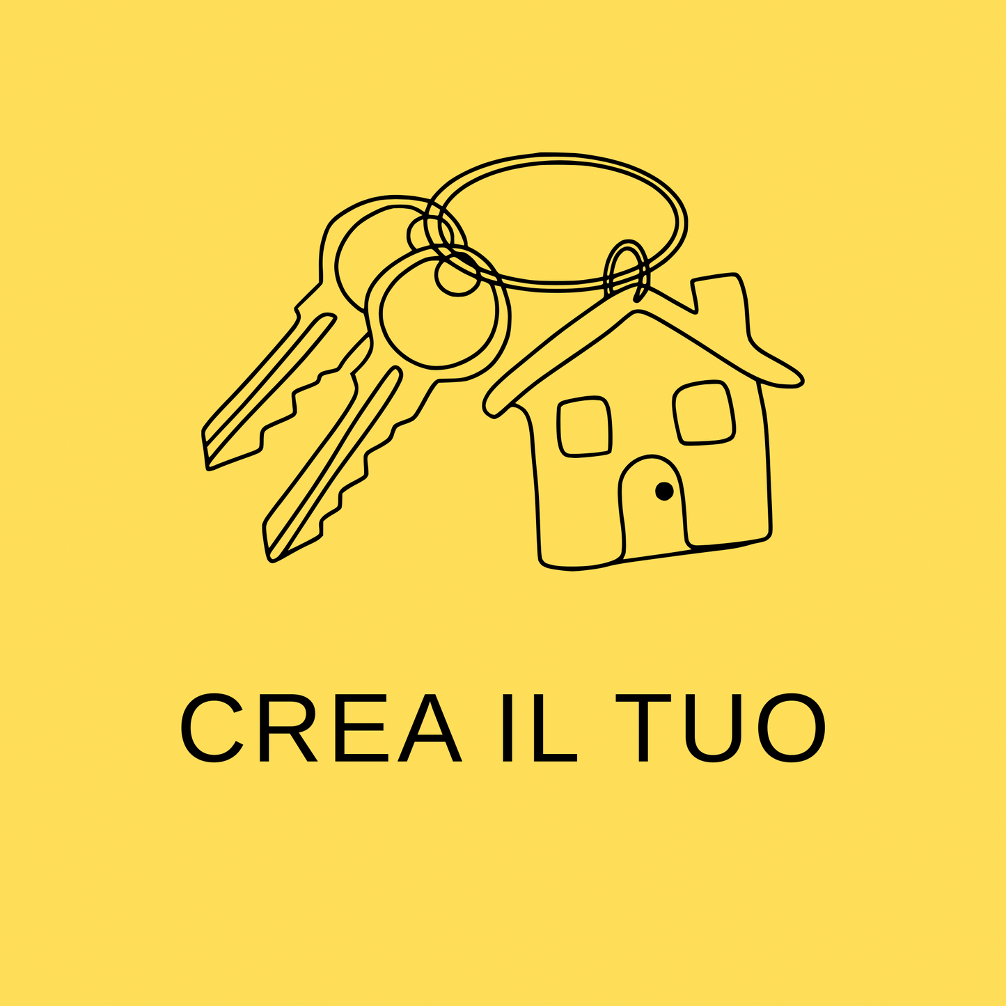 Portachiavi fai da te
