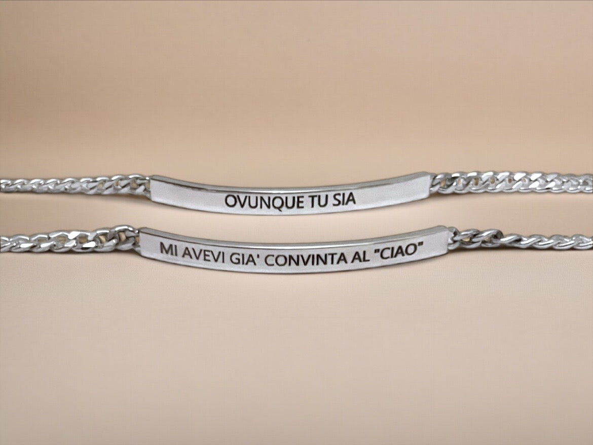 Bracciale con Piastrina
