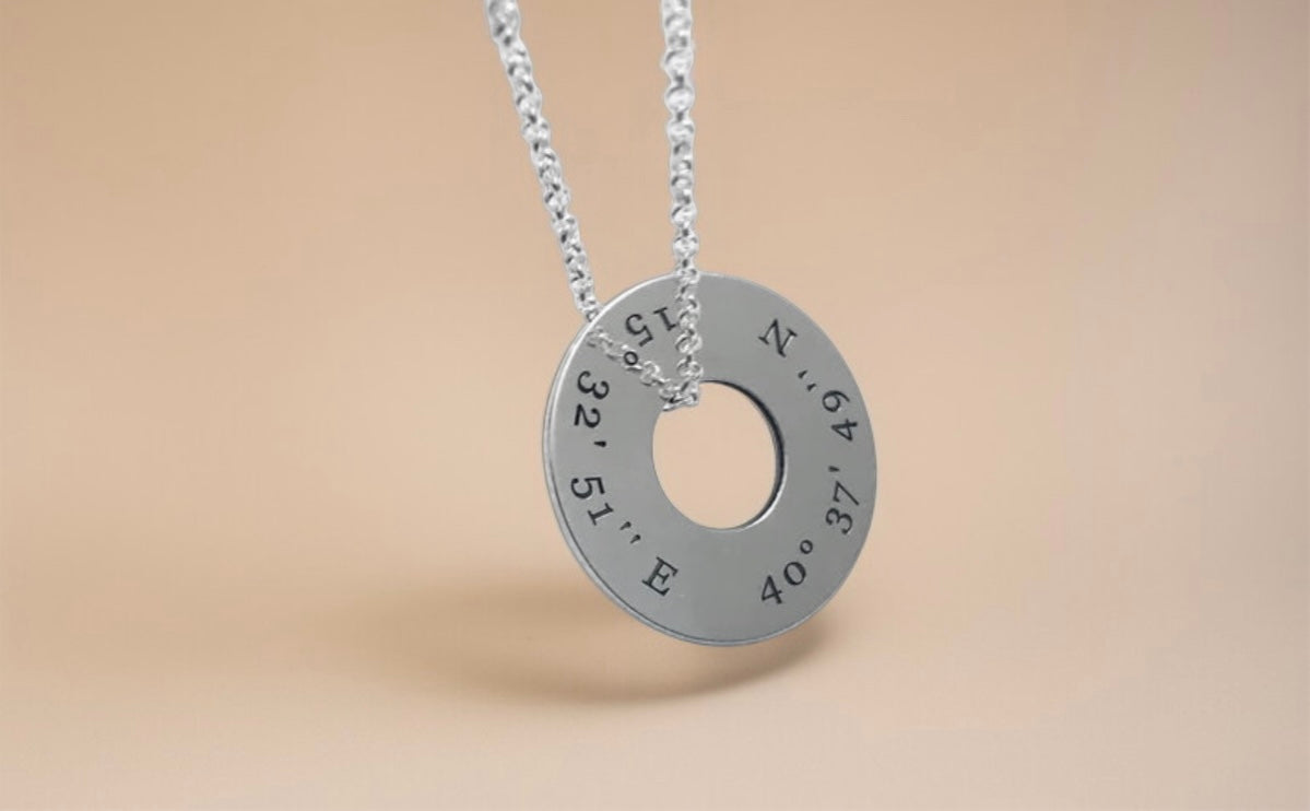 Collana Ciondolo Bucato