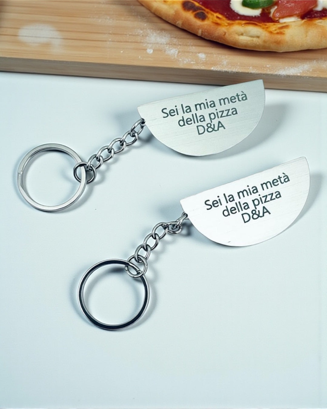 Portachiavi Doppio Pizza