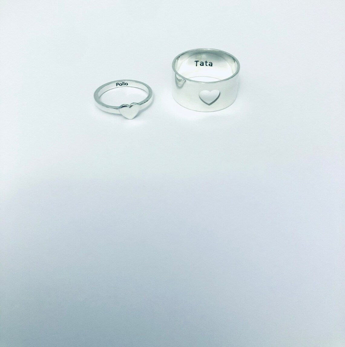 Anelli Fascione e Fedina Cuore