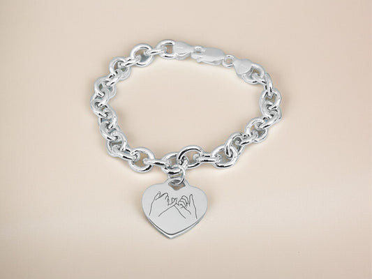 Bracciale Catena con Ciondolo