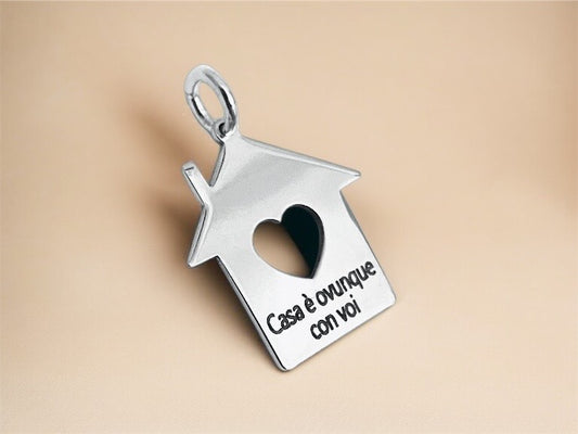 Ciondolo Casetta Cuore