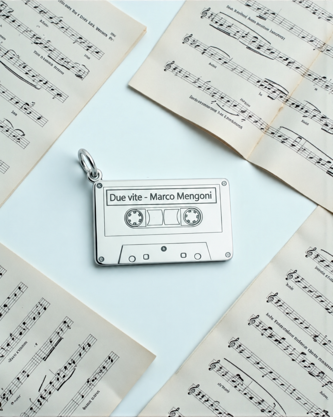 Ciondolo Musicassetta