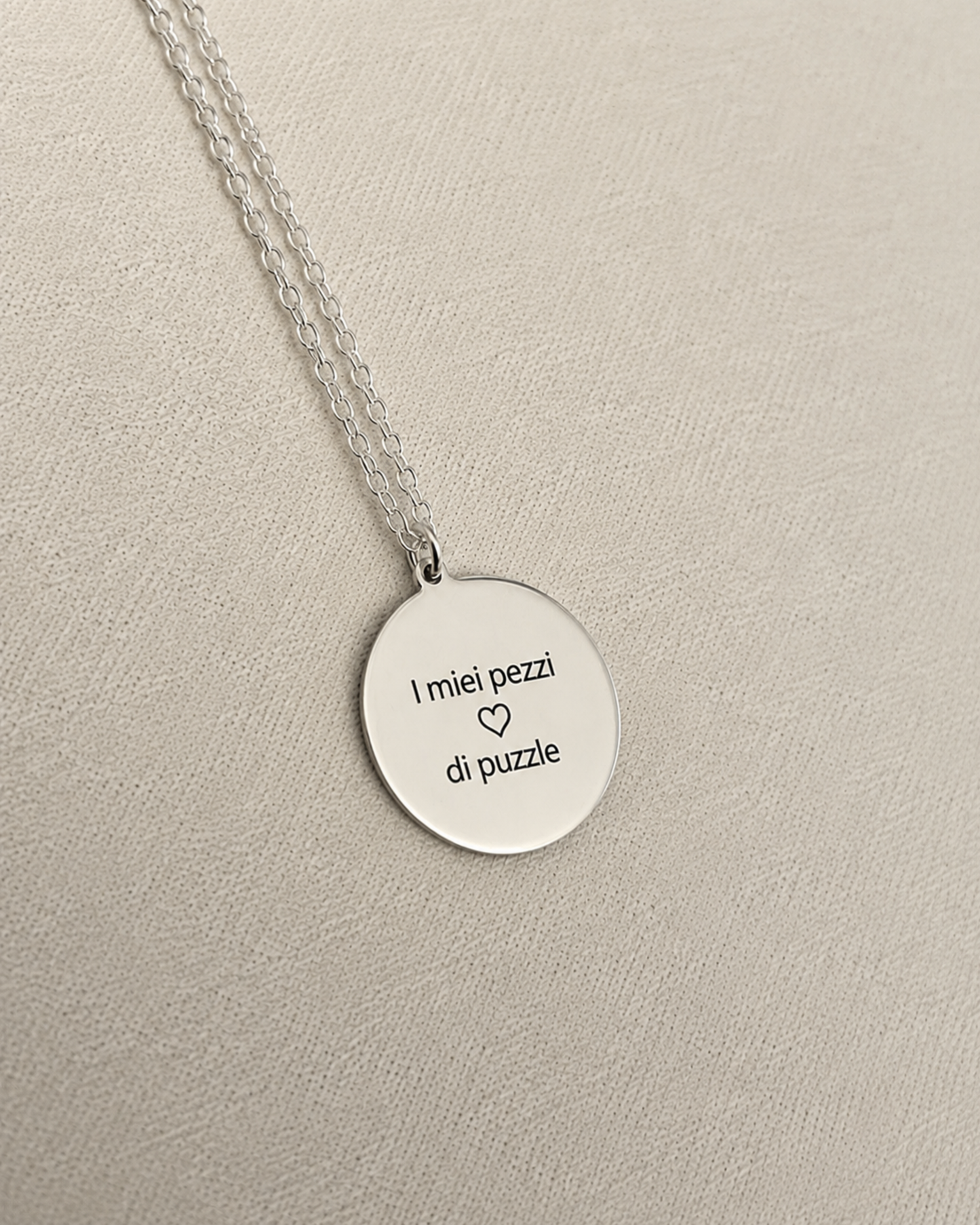 Collana Puzzle tondo