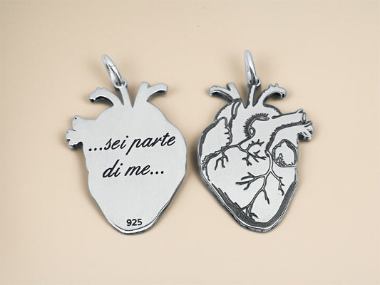 Ciondolo Cuore Anatomico