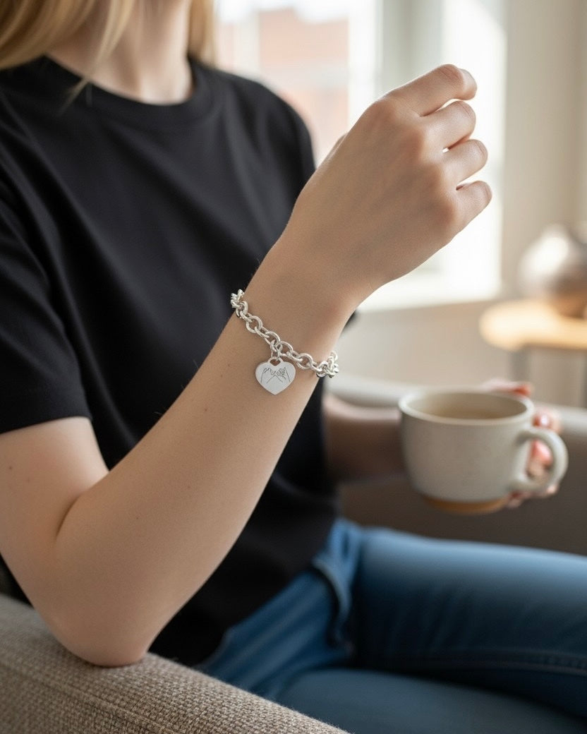 Bracciale Catena con Ciondolo