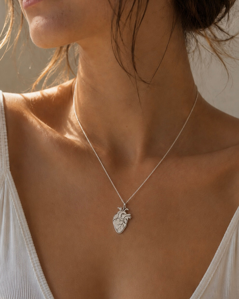 Collana Cuore Anatomico