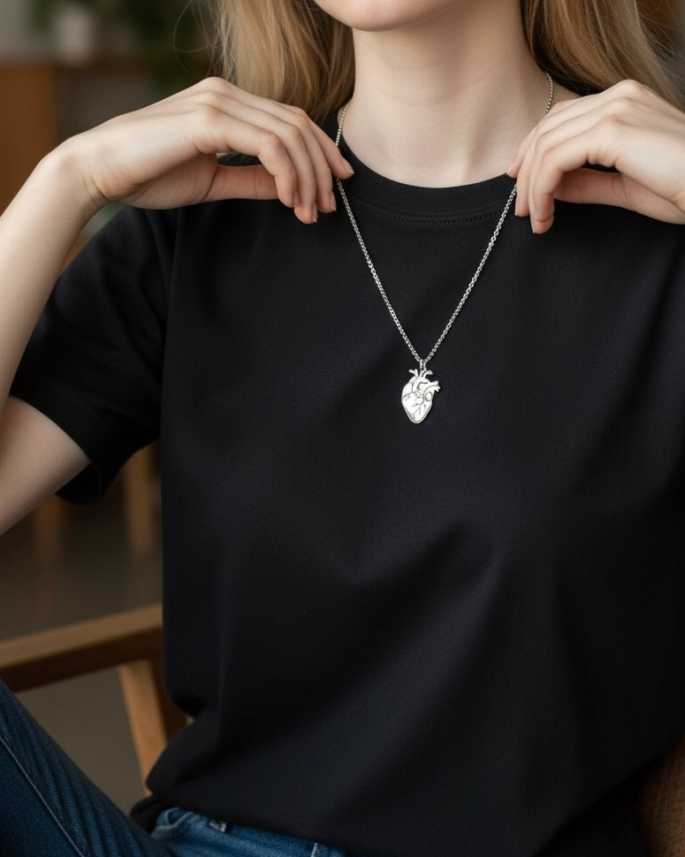 Collana Cuore Anatomico