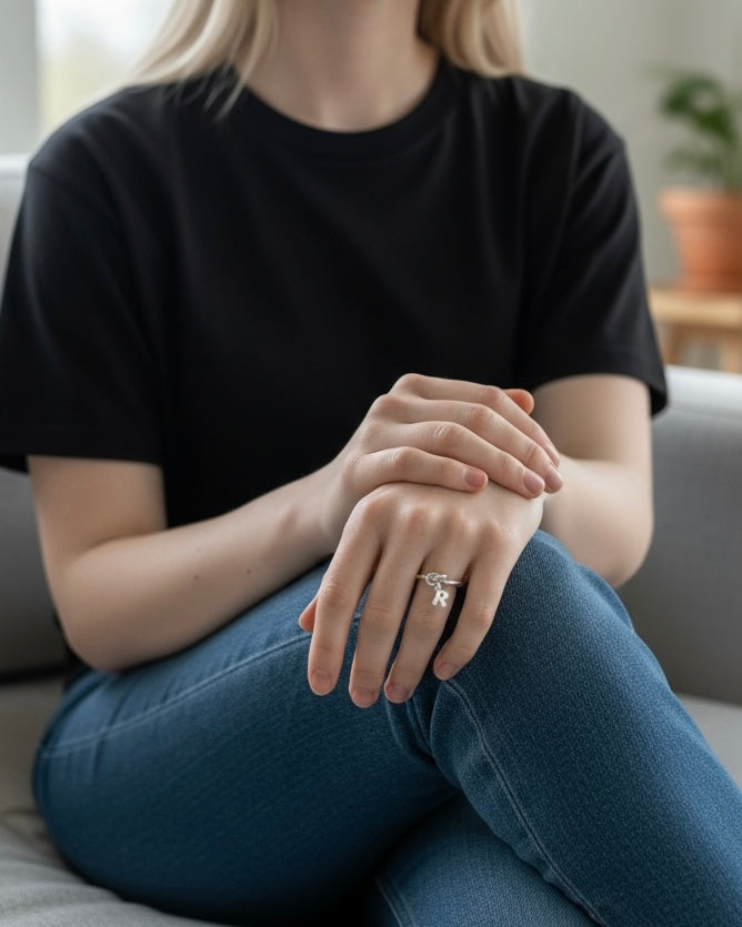 Anello Nodo Letterina