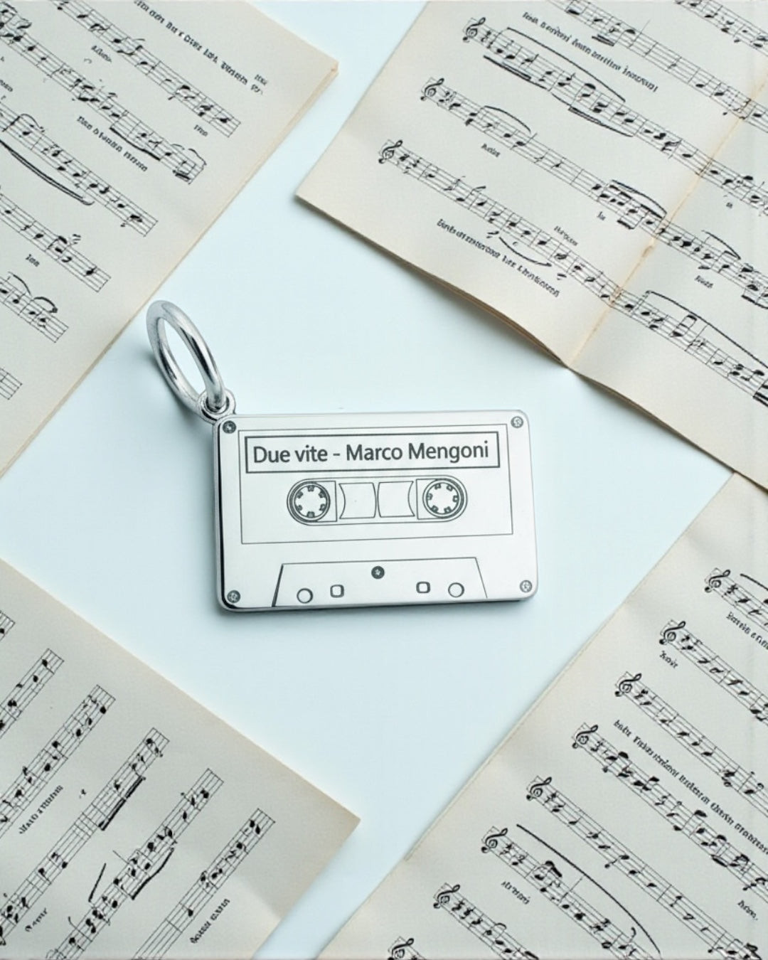 Ciondolo Cassetta musica