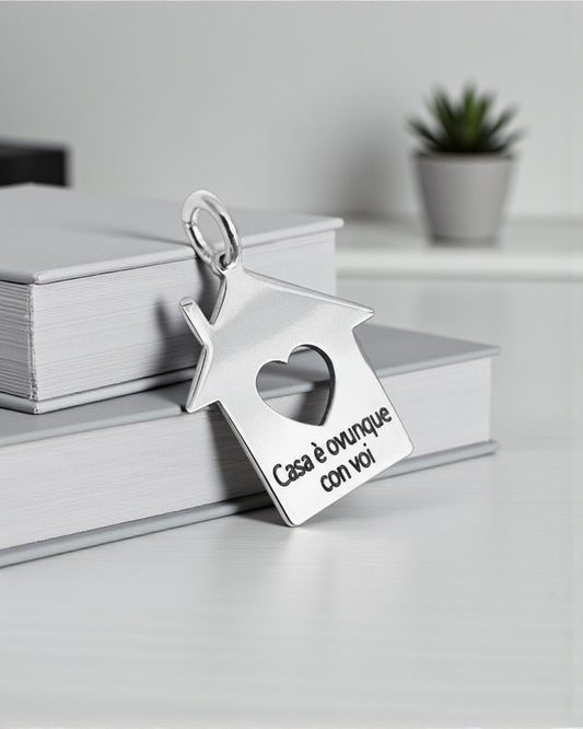 Ciondolo Casetta Cuore