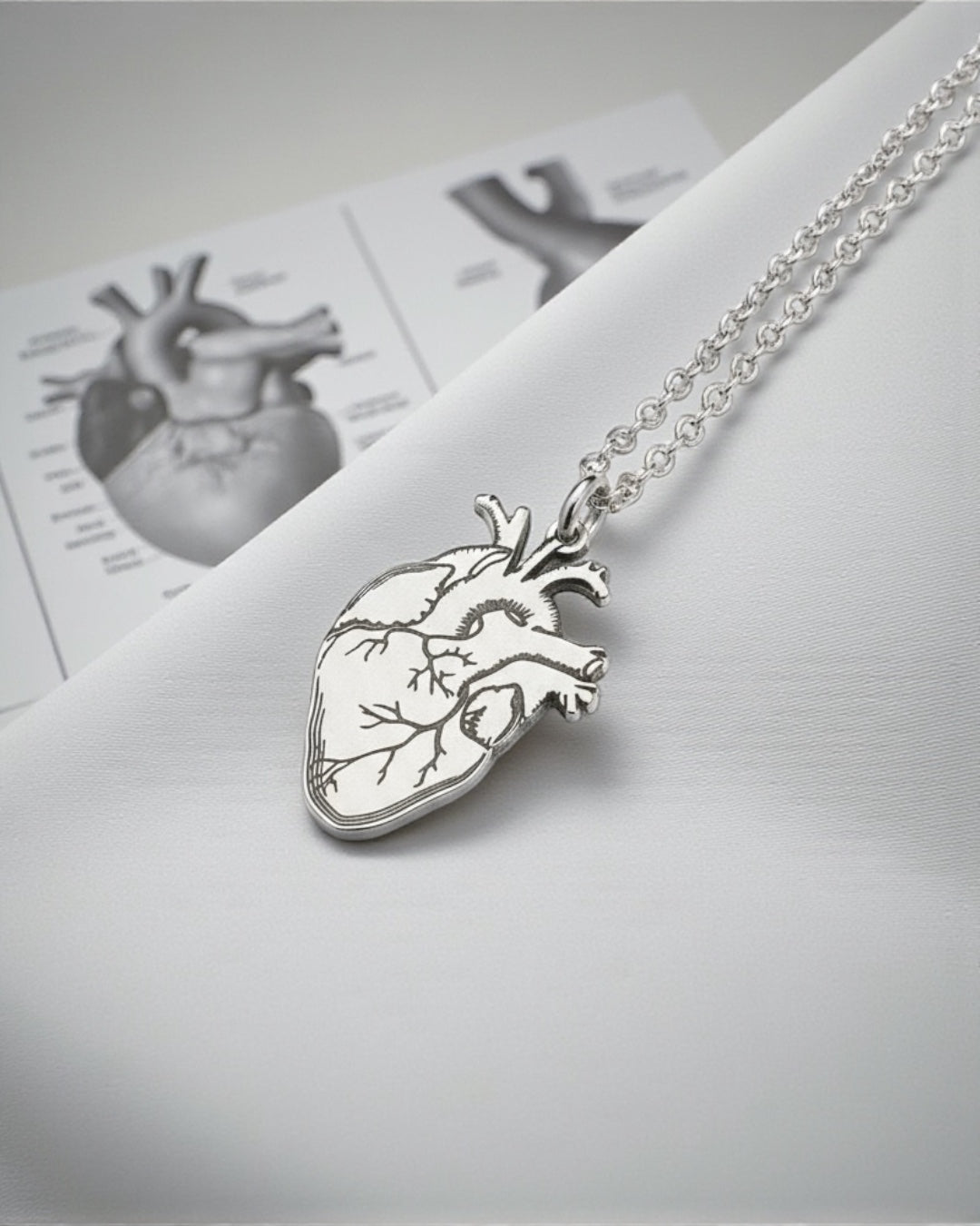 Collana Cuore Anatomico