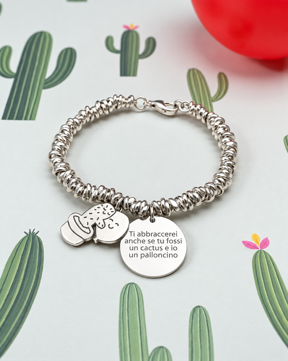 Bracciale Cactus e Palloncino