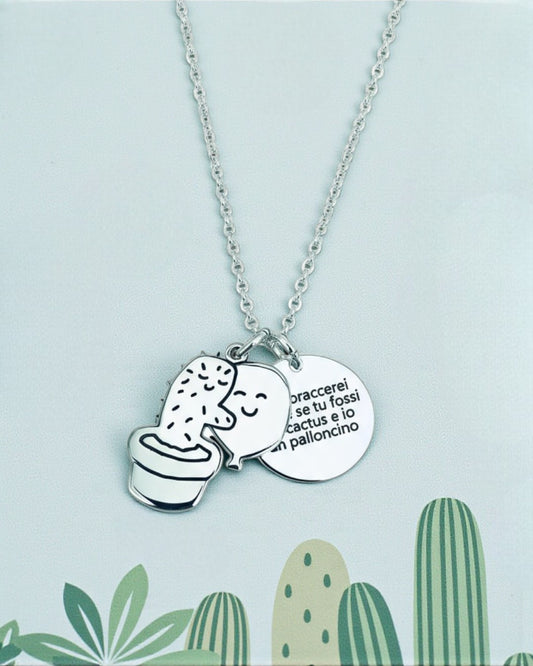 Collana Cactus e Palloncino