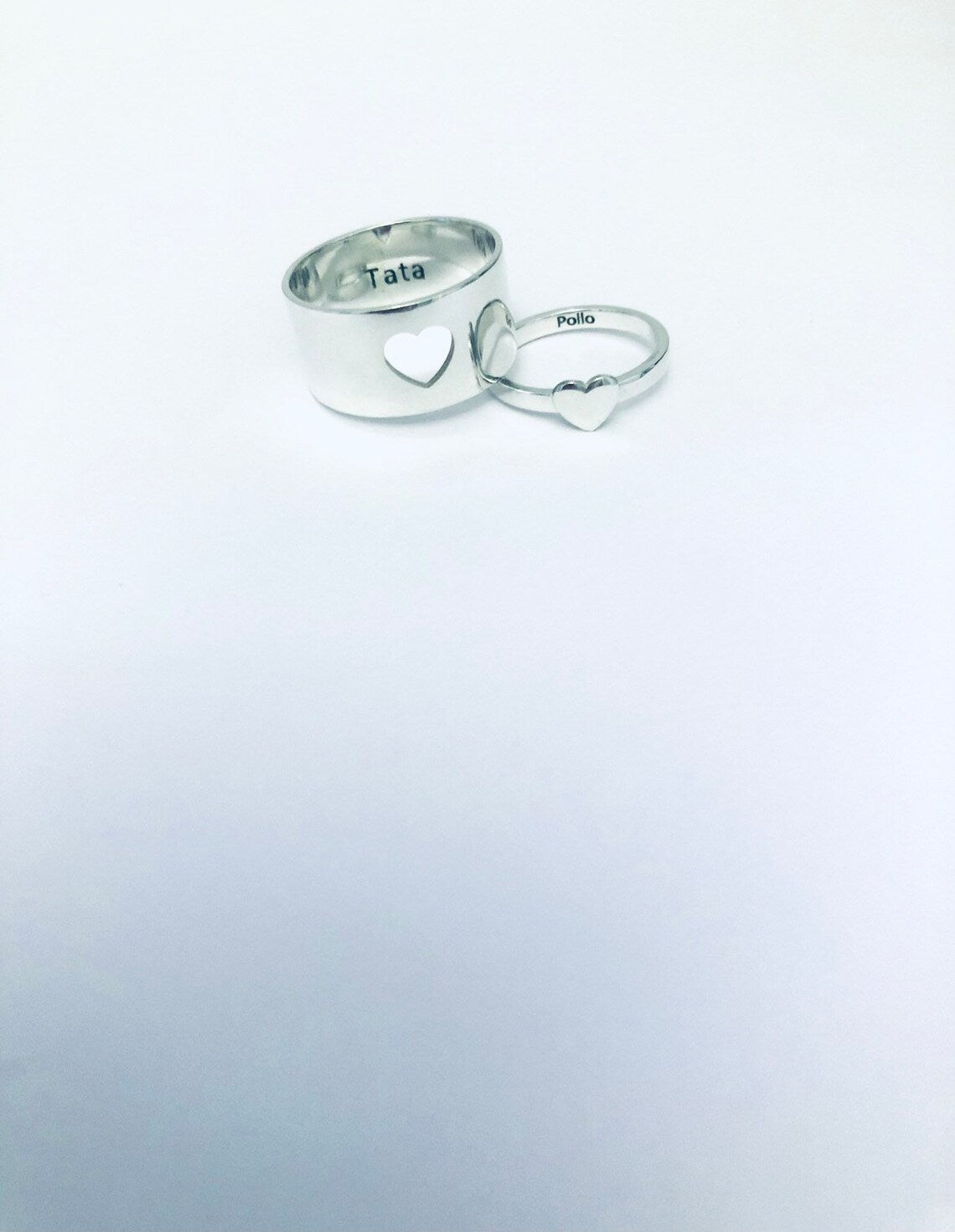 Anelli Fascione e Fedina Cuore