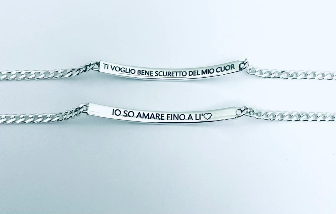 Bracciale con Piastrina