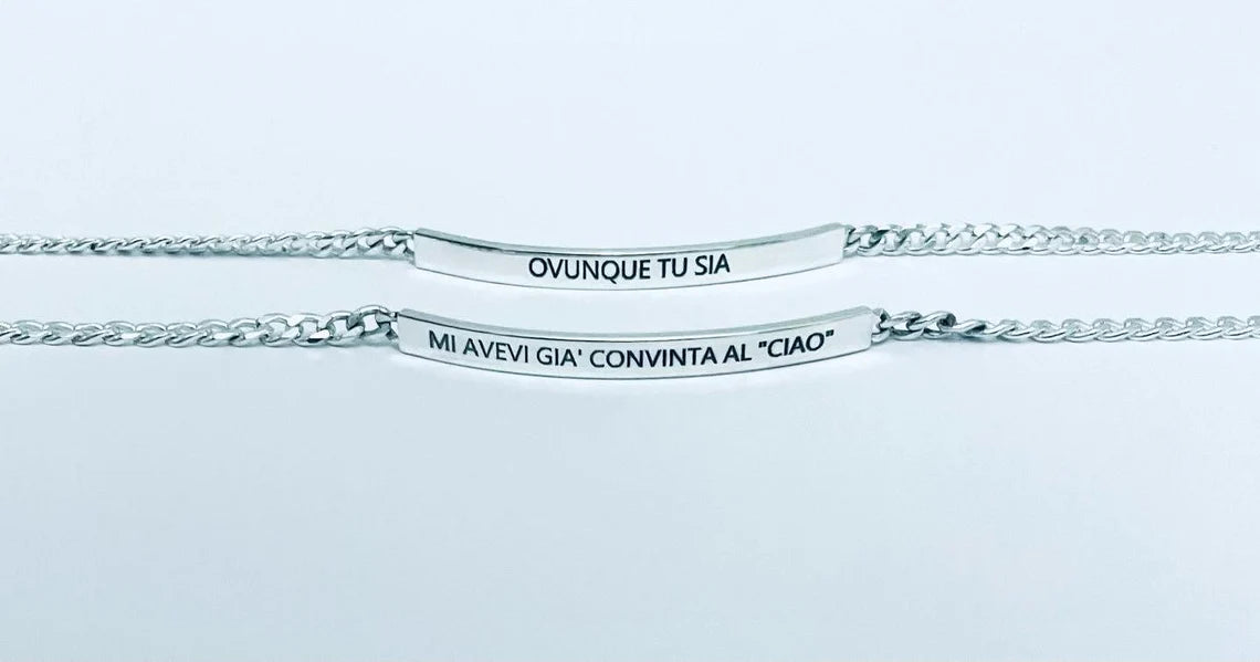 Bracciale con Piastrina