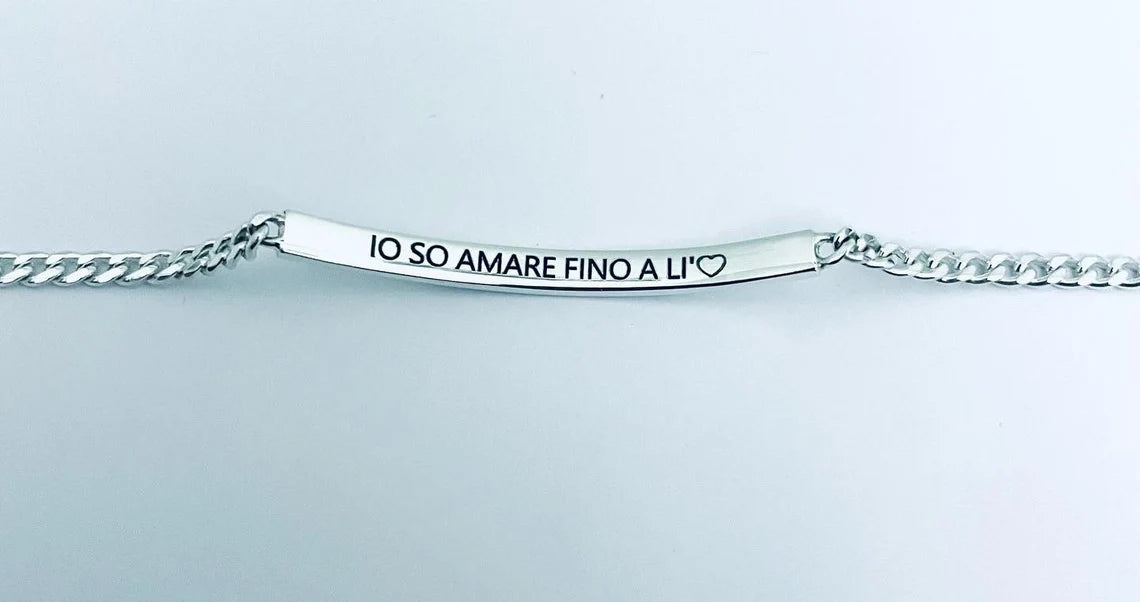 Bracciale con Piastrina