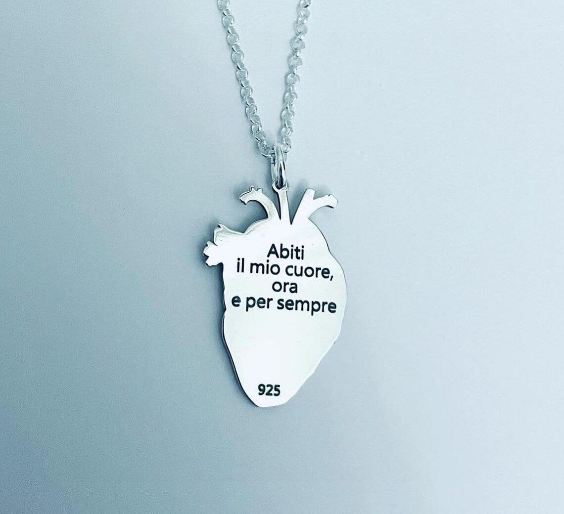 Collana Cuore Anatomico