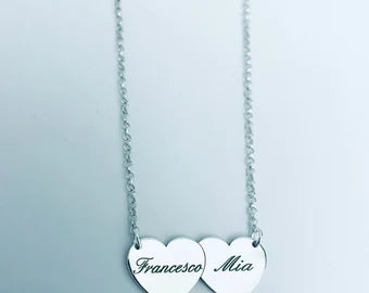 Collana 2 cuori
