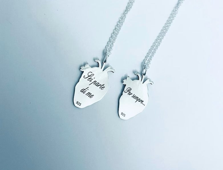 Collana Cuore Anatomico