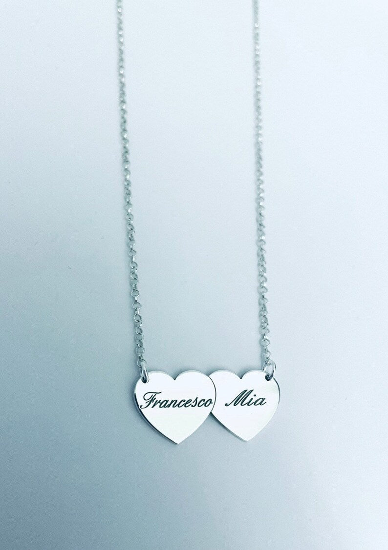 Collana 2 cuori